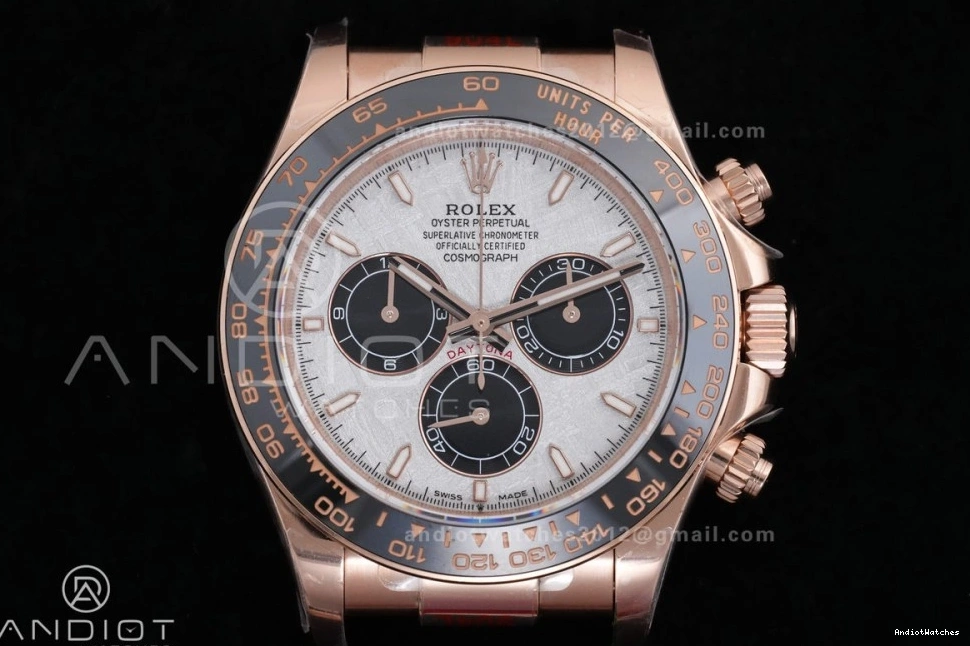 (Gain QF 1:1 Daytona 501 Best Premium Meteorite on Weight) 126515 V10 2025 QF4131 Edition Oyster-flex Dial Strap 0730